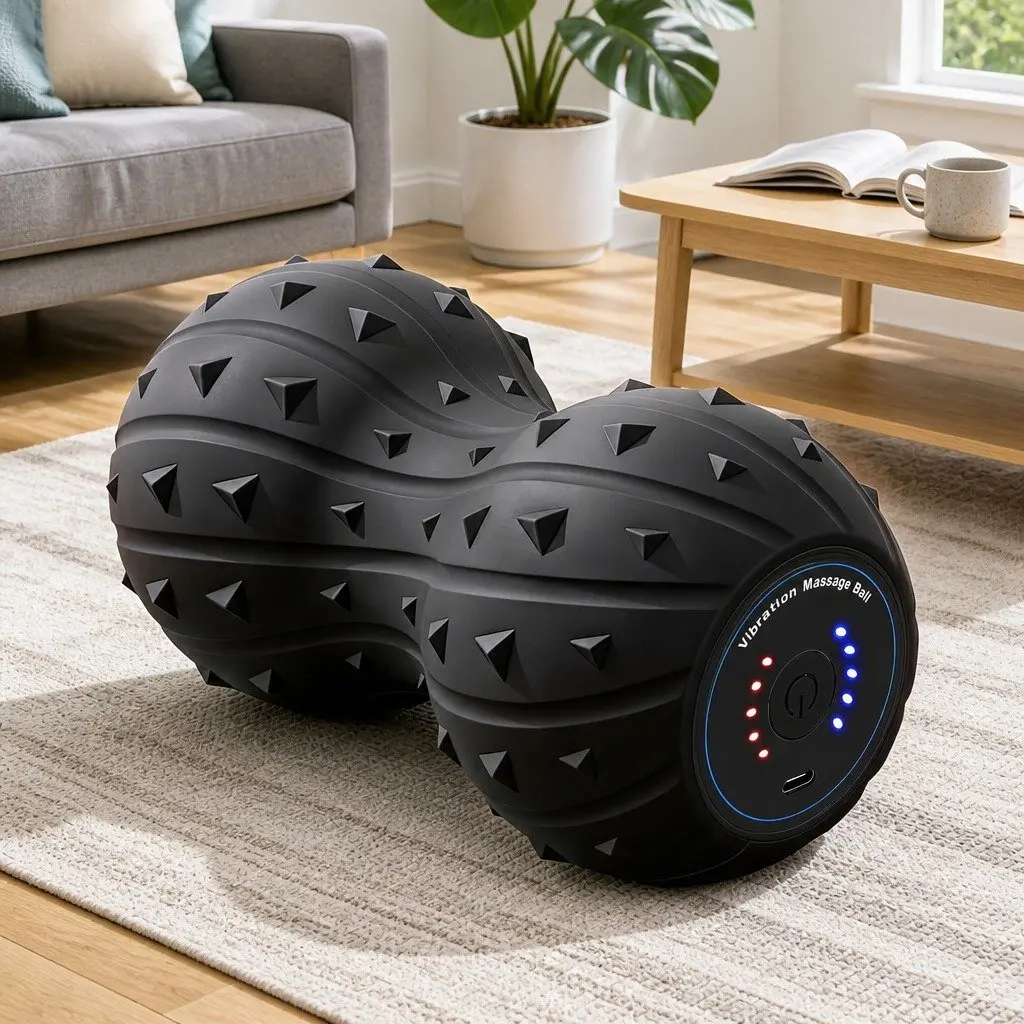 Electric Peanut Massage Ball with Adjustable Vibrations