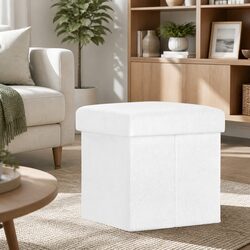 Stylish Ottoman Storage Foot Stool: Compact and Reliable