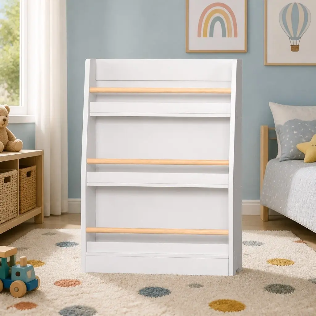 3-Tier Kids Bookshelf for Easy Organization