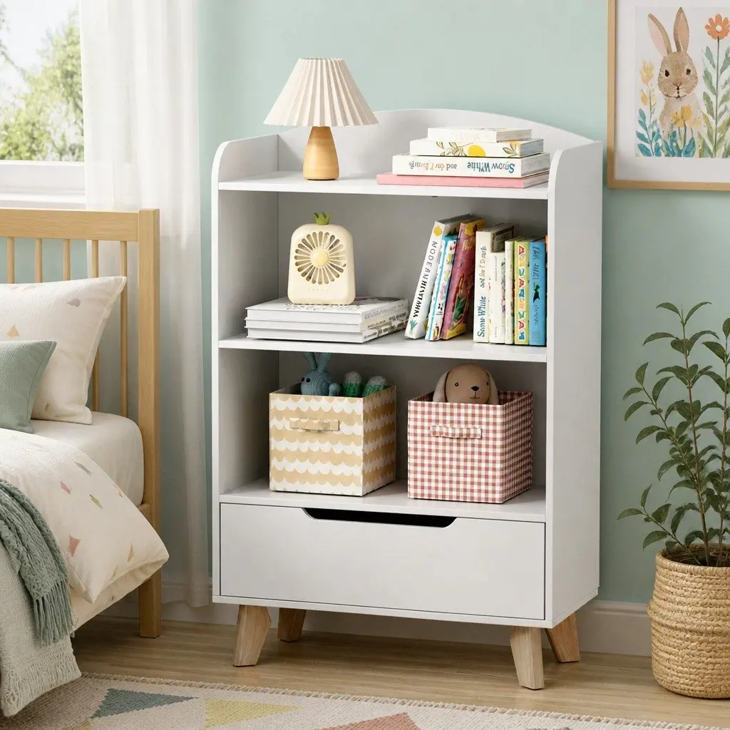 3-Tier Kids Bookshelf for Easy Organization