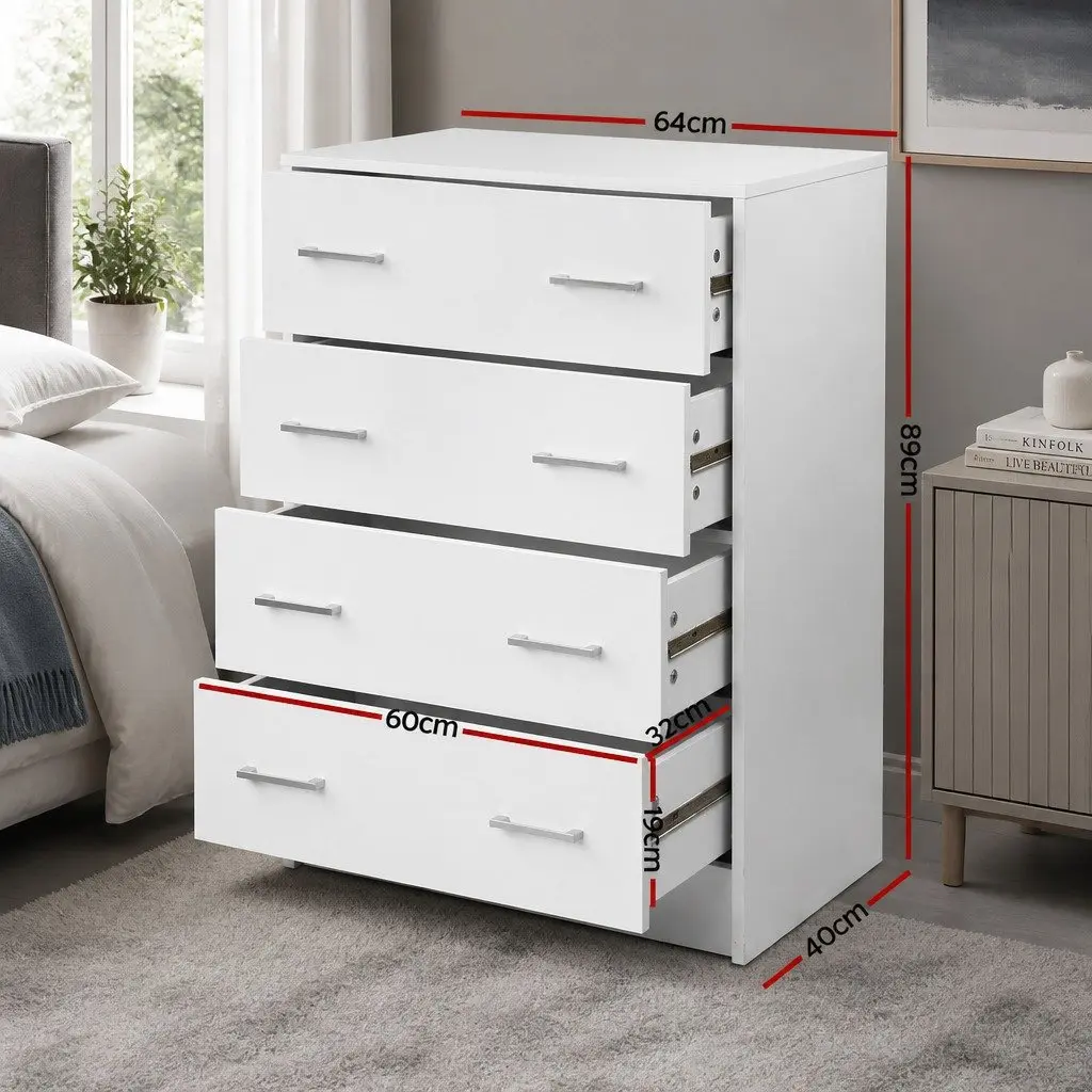 4 Drawer Chest for Effective Storage