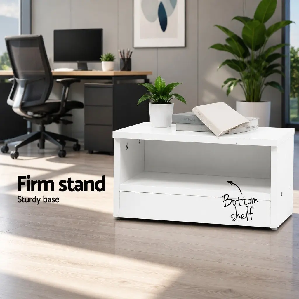 Tree Bookshelf White 9 Tier Freestanding or Wall Mount Storage Display Shelves
