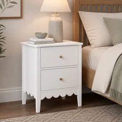 Compact Bedside Table with Drawers - Simple Yet Stylish