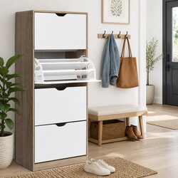 4-Tier Shoe Rack for an Organized Home