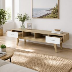 Compact and Elegant TV Cabinet - 180cm Storage Unit