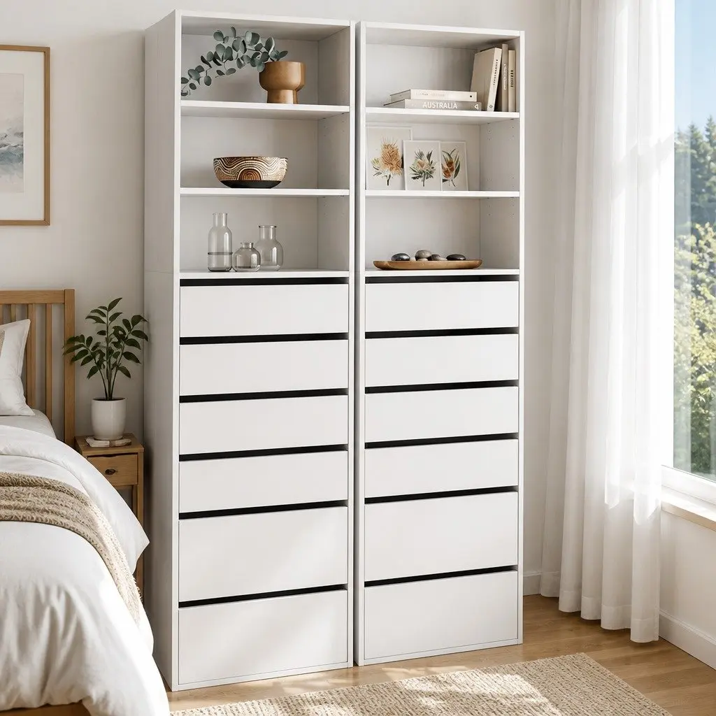 6-Drawer Storage Unit