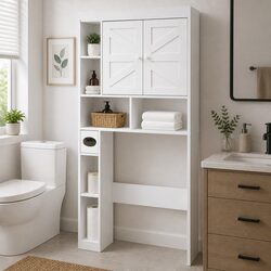 Efficient Over The Toilet Storage Cabinet