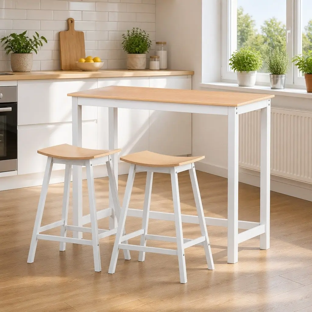 Bar Table and Stool Set