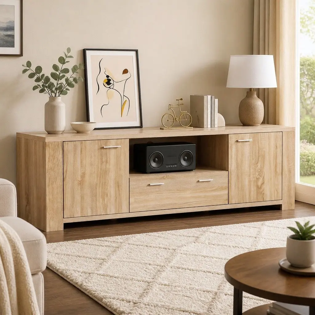180cm TV Unit with Storage