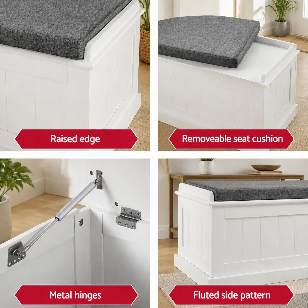 140cm Ottoman with Storage and Seating Options