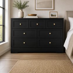 Compact 7 Drawer Chest Dresser – Easy Assembly