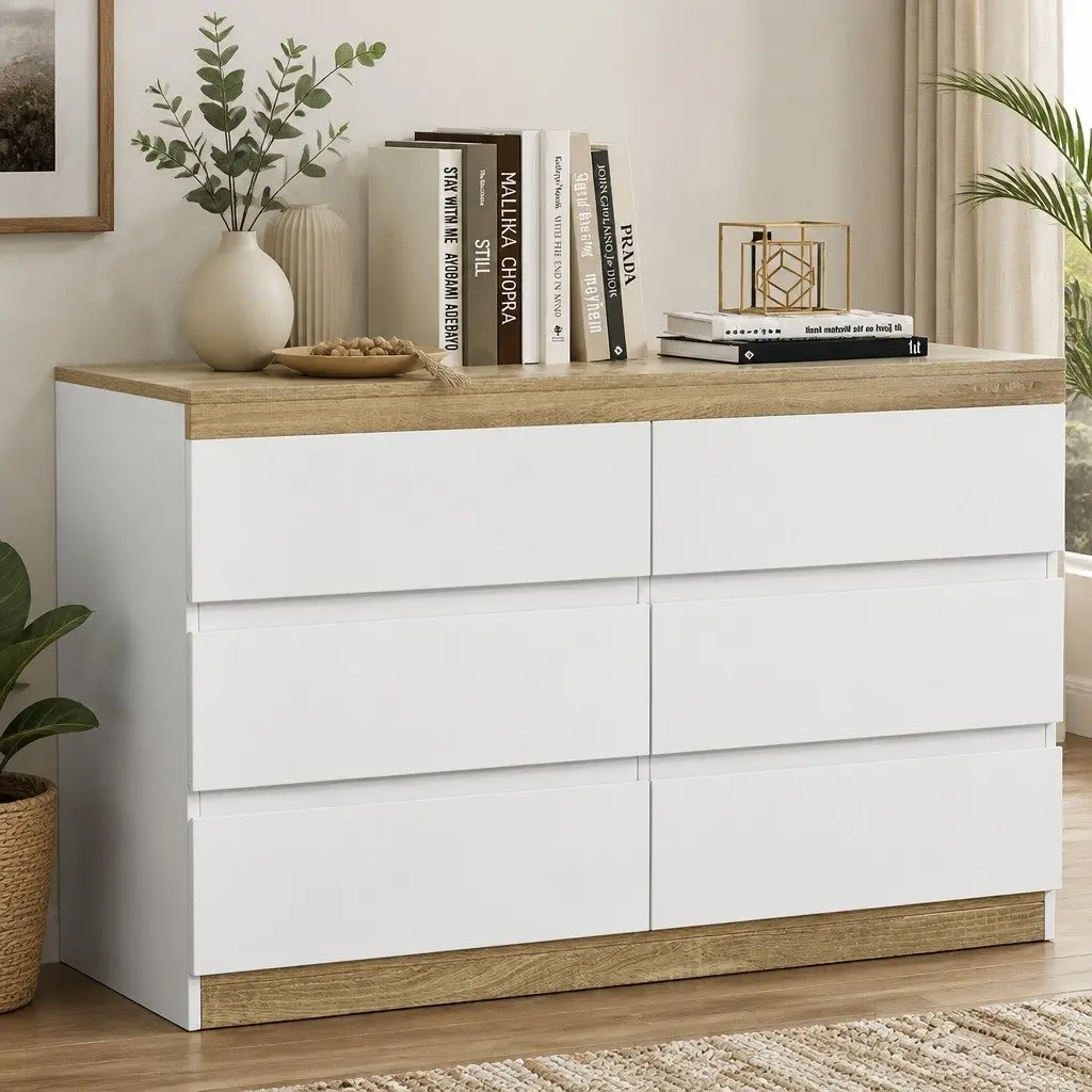 6 Drawer Chest for Effective Bedroom Storage