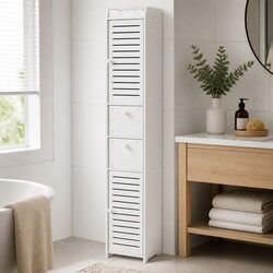 Compact Bathroom Storage Cabinet: Practical and Sleek