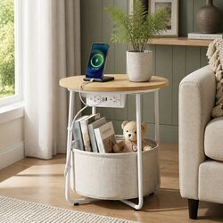 Compact Round Coffee Table: Modern Design and Functionality
