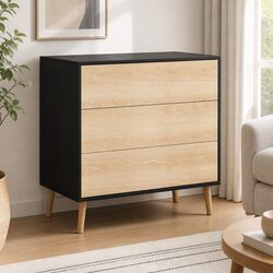 Effortless Storage with a Friendly 3 Drawer Chest