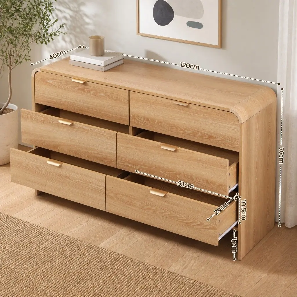 6 Drawer Chest of Drawers