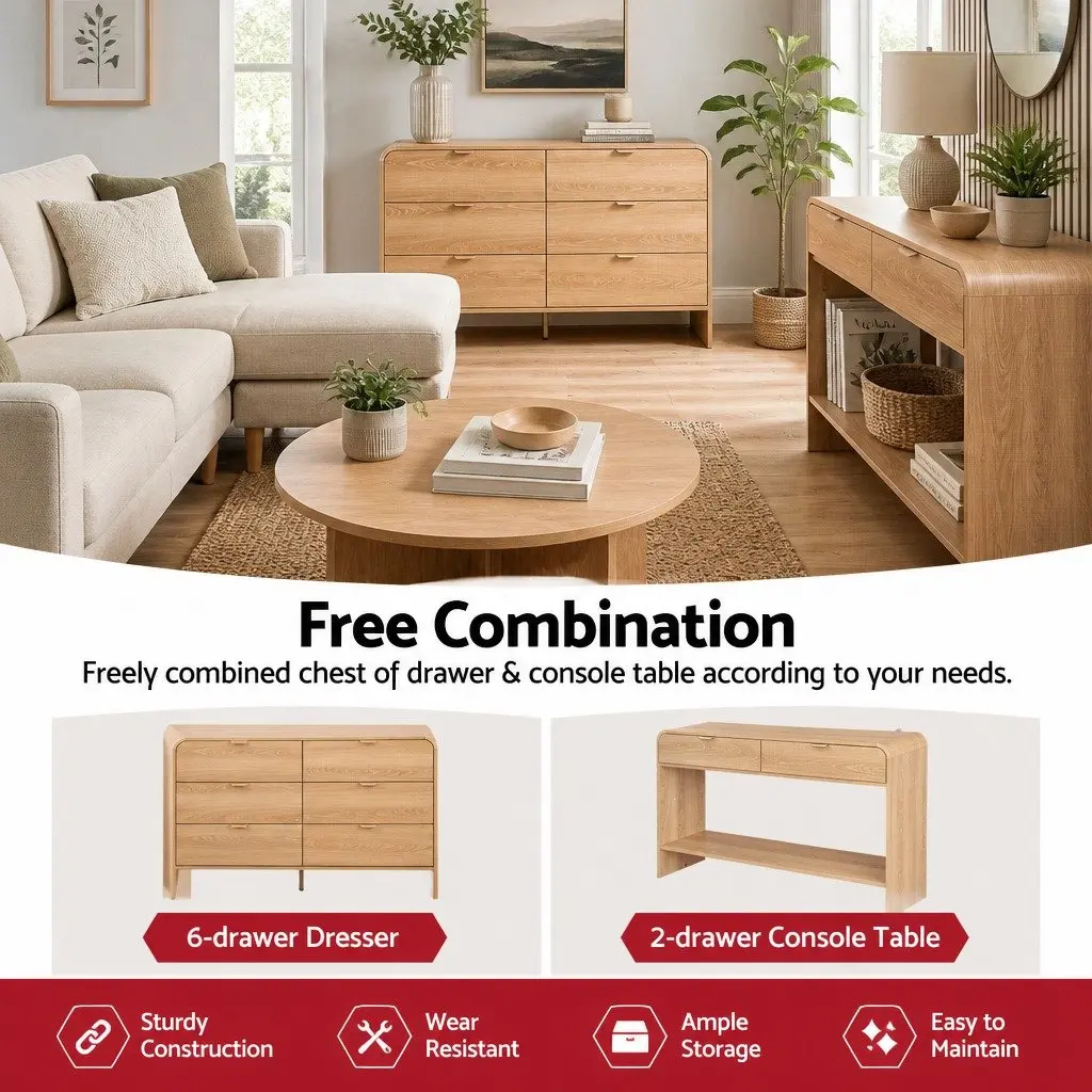 6 Drawer Chest of Drawers