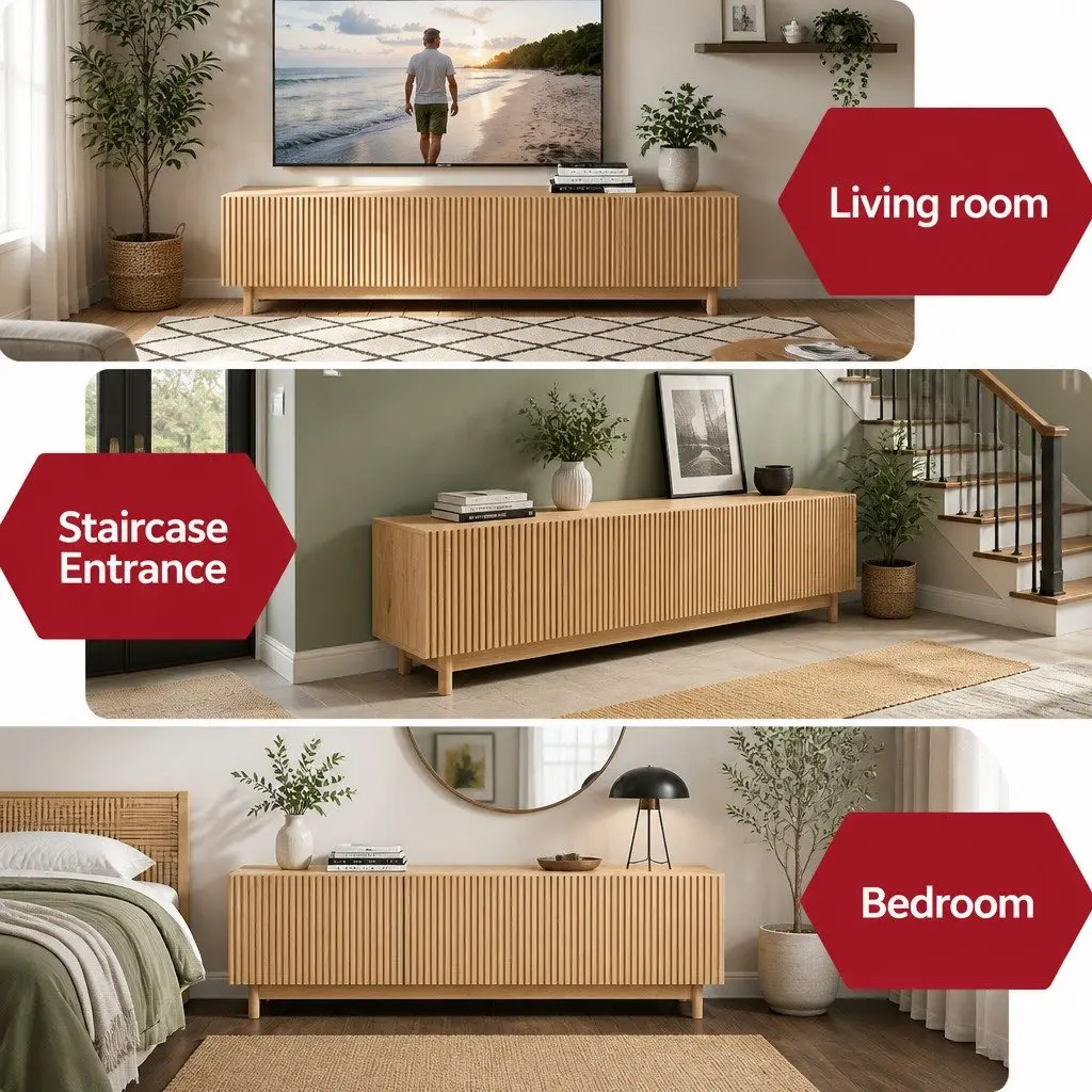 180cm Entertainment Unit