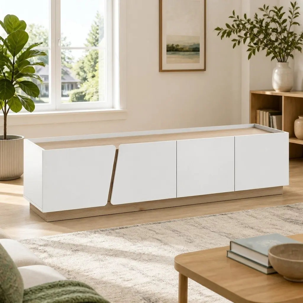 180cm TV Unit with Spacious Drawers