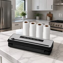 Compact Food Vacuum Sealer with Smart Features