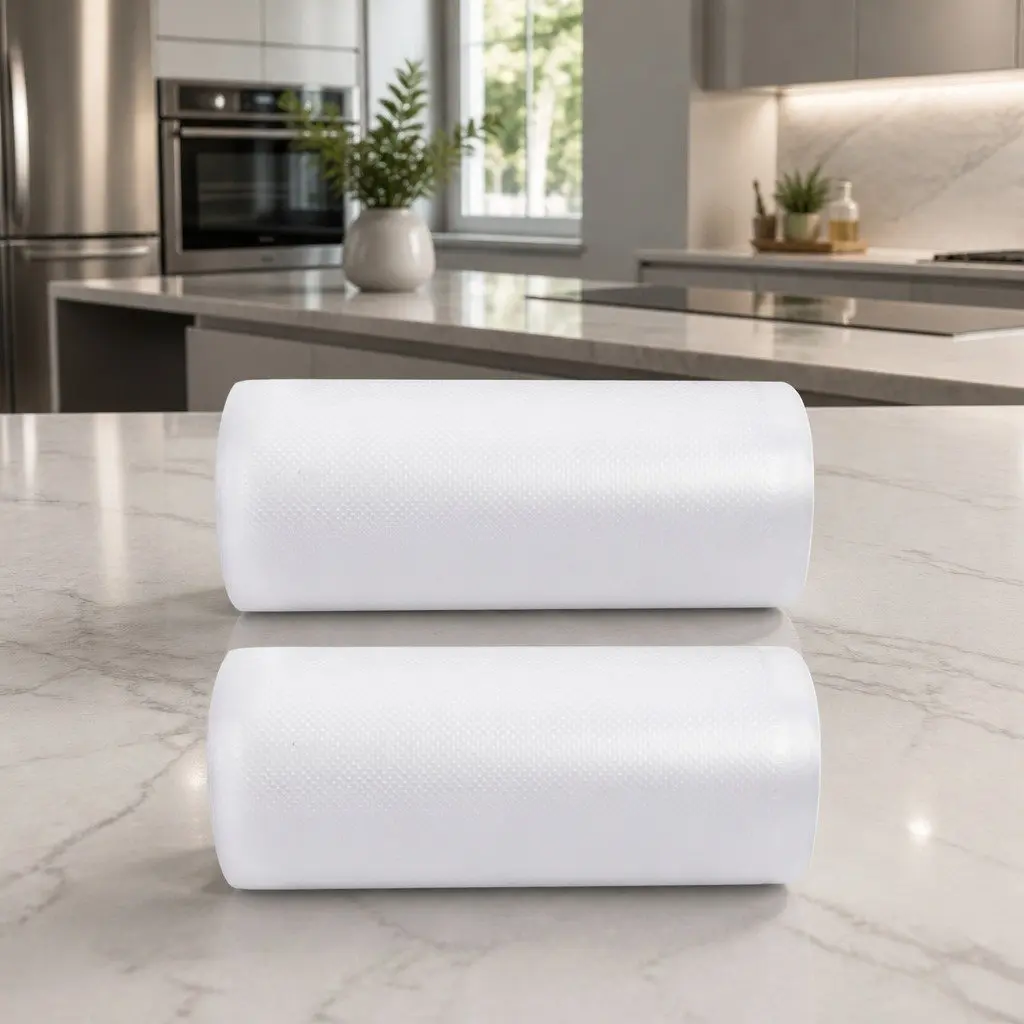 Food Vacuum Sealer Bags 15cm x 6m Storage Roll Transparent Heat Seal Fresh Keep