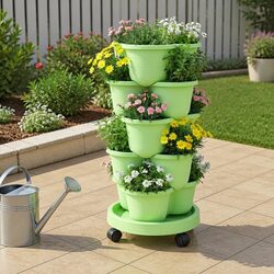 Compact Garden Planter Tower for Easy Planting