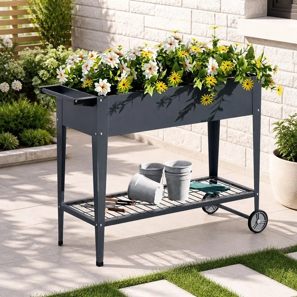 Elevated Garden Bed for Easy Use