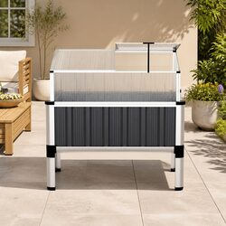 Compact Raised Garden Bed for Plant Lovers