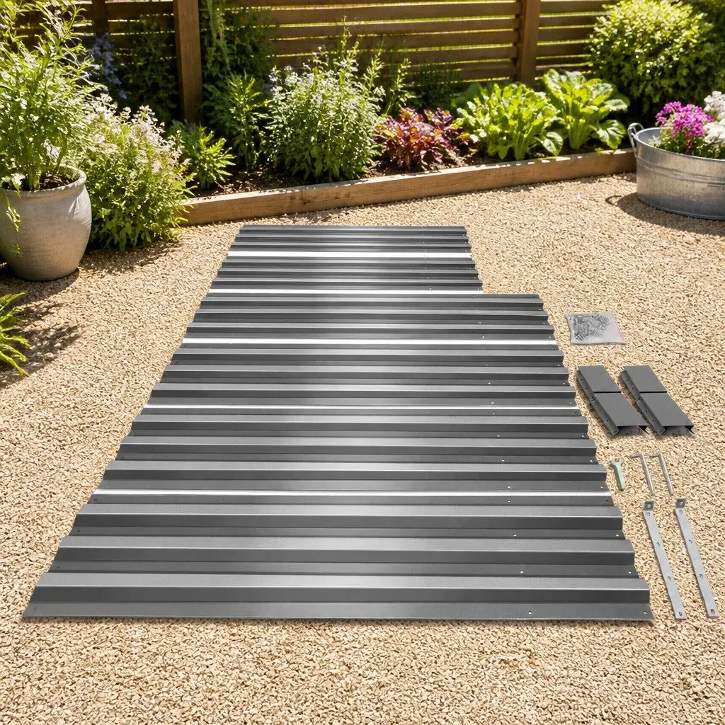 Raised Garden Bed 150x90cm Planter Box Container Galvanised Steel Vegetable Herb