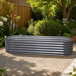 Compact and Efficient Garden Bed - 160x80x42cm