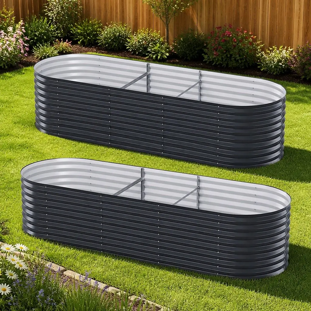 240cm x 80cm Raised Garden Bed Kit