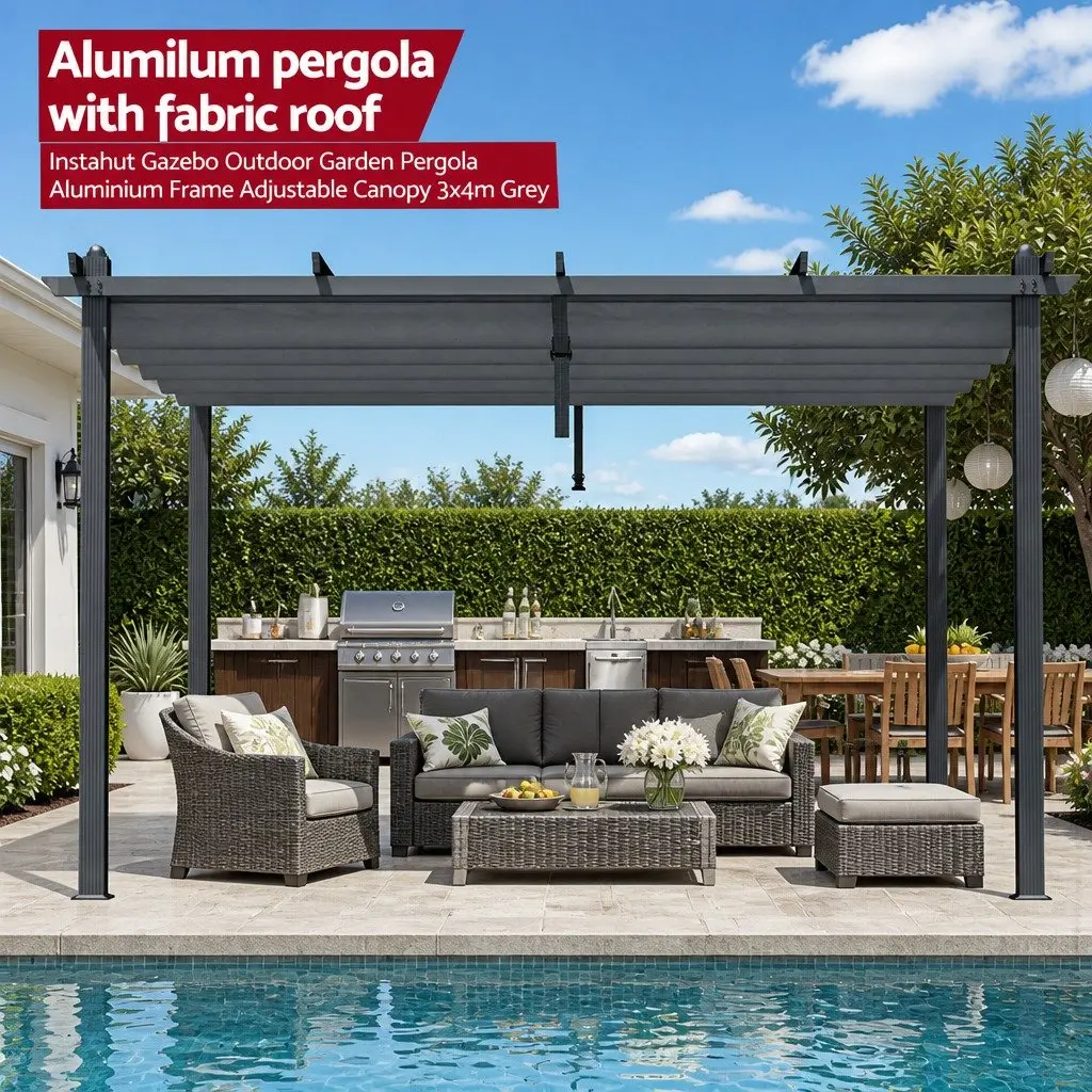 3x4m Gazebo Canopy