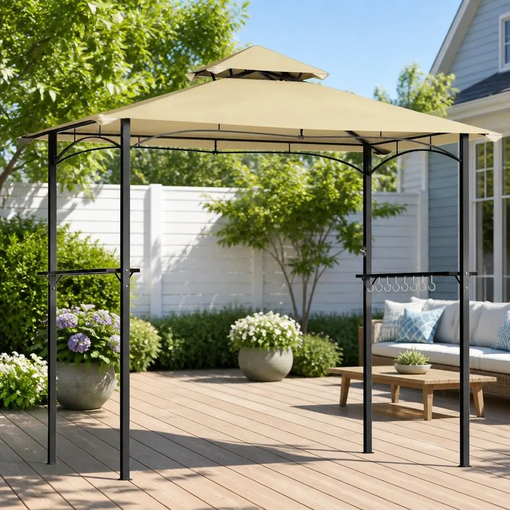Outdoor Grill Gazebo for Shady Cooking
