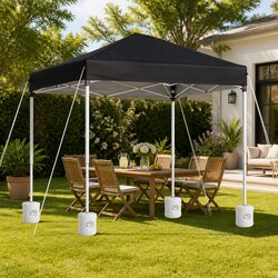 Outdoor Gazebo 2x2m Garden Patio Marquee Shade Canopy with 4 Base Pods