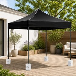 Compact 3x3m Gazebo Canopy for Outdoor Events