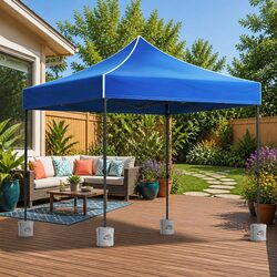 Compact 3x3m Gazebo - Quick Setup & Stability