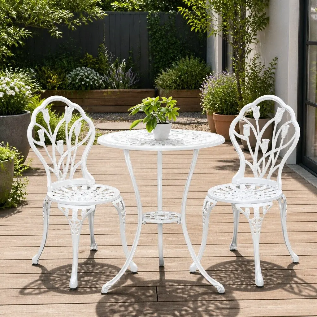 Outdoor Bistro Set 3PC for Dining Anywhere