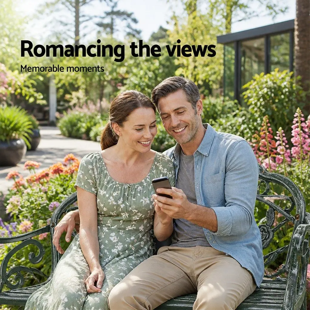 Garden Bench Seat 100cm Cast Aluminium Outdoor Patio Chair Vintage Green