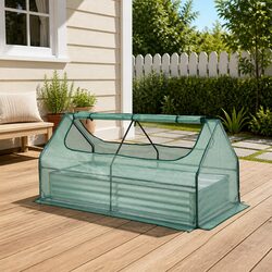 Your New Raised Garden Bed and Greenhouse Kit Awaits