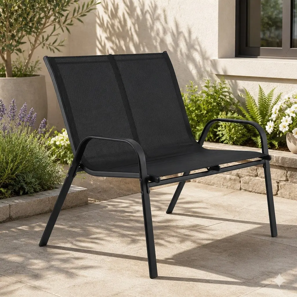 2-Seat Outdoor Bench