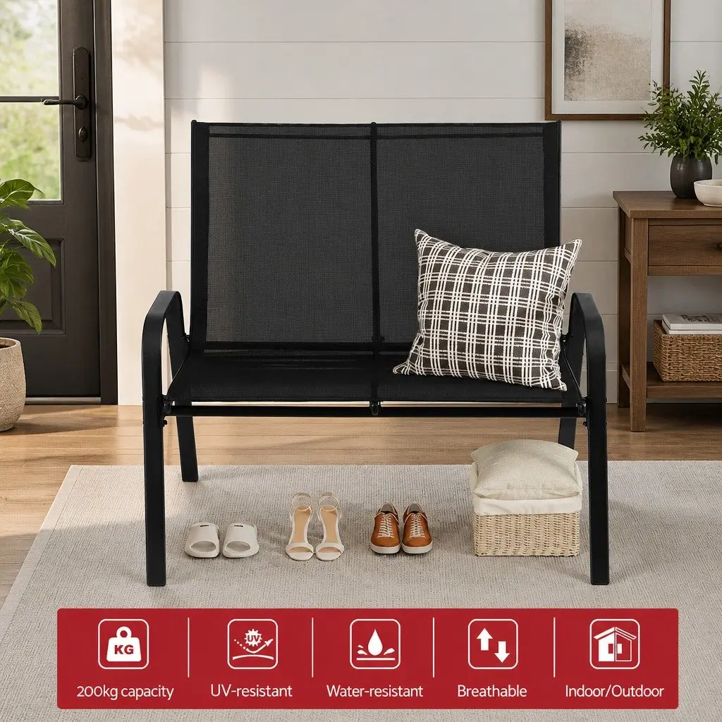 2-Seat Outdoor Bench