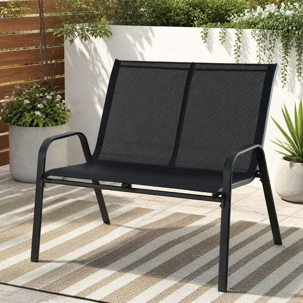 2-Seat Outdoor Bench