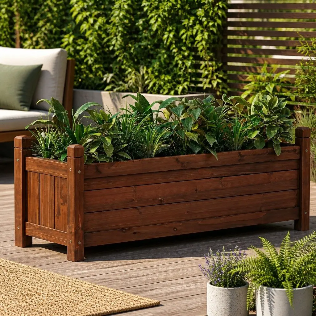 Raised Garden Bed for Growing Fresh Vegetables