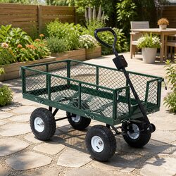 Your Friendly Garden Steel Cart for Outdoor Transport 96cm