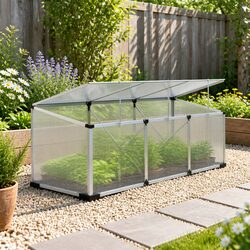 Efficient Aluminium Greenhouse 180x50x50CM with Easy Assembly