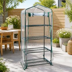 Your New Greenhouse: 4 Tier, Weatherproof Design