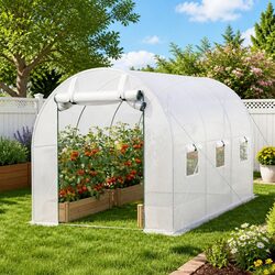 Efficient Walk-In Greenhouse for Your Gardening Needs