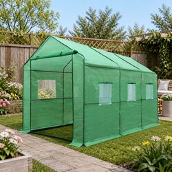 Efficient 3.5M x 2M Greenhouse Tunnel for Your Plants