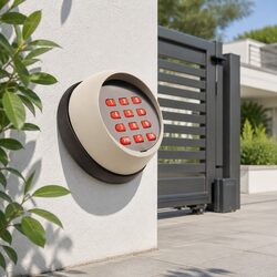 Concise Wireless Keypad Control for Gate Access