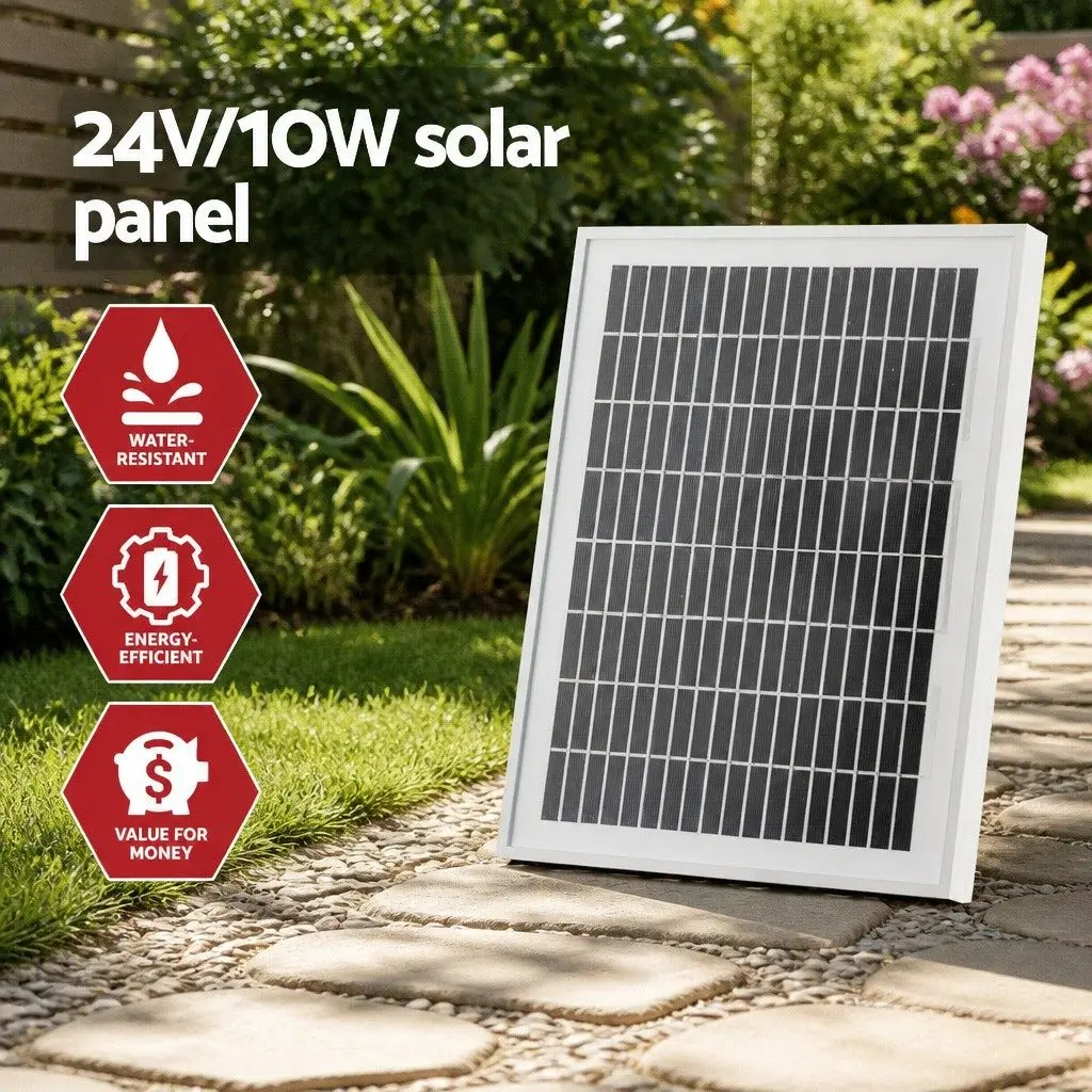 Solar Powered Automatic Gate Opener 600kg Capacity 4m Length with Remote Control